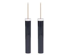 2 PCS Ouvre-bouteille de vin, Type d'aiguille portable Tire-bouchon à vin à pression d'air Ouvre-bouteille à pression manuelle pour voyage pique-nique fête maison restaurant (Argent)