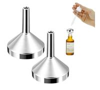 2 PCS Petit Entonnoir,Mini Entonnoir Pour Petit, Entonnoir Portable Flacon,Trichter im Kleinformat,ideal zum präzisen Befüllen von Flakons, hoher Reinigungsfreundlichkeit,18mm Durchmesser