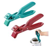 2 Pcs Pince Air Fryer,ince à Vaisselle Antidérapante, Pince Isolante En Silicone, pour Bol Chaud, Micro-Ondes, Four, Marmites