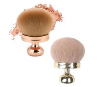 2 PCS Pinceau Bronzer,Pinceau de Maquillage Extra Large pour Le Corps Autobronzant,Pinceau Fond de Teint Fluide,Applicateur Crème Solaire,Poils Synthétiques Doux pour Poudre, Fond de Teint, Blush