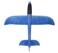 2 Pcs Planeur Jouet Ppe Lancer Catapulte Avion Lancer Retour Version Stunt Éducatif (Blue Dot Monotrou Stunt) Cadeau Noël pour enfant G