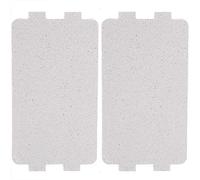 2 pcs plaque mica,plaque micro ondes,plaque mica micro ondes,Remplacement de Feuille, de Guide d'ondes Hyperfréquences Réparation Accessoire Cuisine Four à Micro-ondes