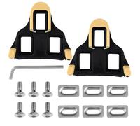 2 PCS Plaques de Pédale Velo de Route Antidérapantes, 6° Cales de Vélo de Route, Cale de Pédale Crampons avec SPD-SL, Empêche L'accumulation de Boue, Cyclisme D'Intérieur ou Vélo de Route