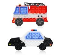 2 PCS Pop It, Pop It Fidget Toys, Push Bubbles Jouet, Push and Po-P Bubble Sensory Fidget Toy, Convient Aux Enfants Et Aux Adultes pour Soulager L'anxiété Et Convient Aux Personnes Autistes/B
