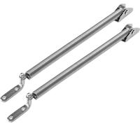 2 PCs Porte-embout à ressort 320 mm de long - Acier inoxydable haut - Couvercle 32 mm de long