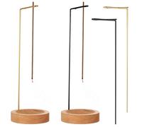 2 Pcs Porte Encens Baton en Bois, Support Encens Baton Inversé pour Bâtonnets, Porte-encensoir pour Maison, Salon de thé, Yoga, Spa et méditation Accessoires