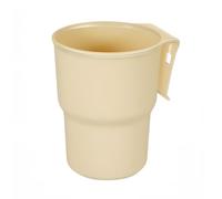 2 Pcs Porte-Gobelet Voiture ABS pour Ford Ranger T9 Raptor Wildtrak XLT 2023 2024, Support Boisson Sortie d'air Stable Organisateur Bouteille d'eau Noir,Beige