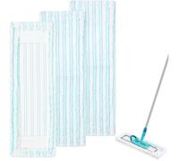 2 Pcs pour Leifheit Profi XL en Serpillères de Rechange Kit,47x17cm Microfibre pour Leifheit Profi Micro Duo XL Housses de Rechange