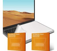 2 Pcs Protection d'Écran en Microfibre pour M AC Book 13/14 Pouces,Protection D'écran de Clavier,Ordinateur Portable,Protege Clavier en Microfibre et Chiffon de Nettoyage,Compatible avec 15"/16"