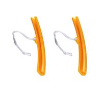 2 PCS Protection Jantes Voiture, Protection de Jante avec Trous et Cordes, 20cm Protection Jante Demonte Pneu Moto, Protecteur de Jante, Outil de Protection de Roue de Jante, pour Montage Demonte