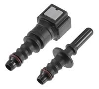 2 pcs Raccord Rapide Durite Essence, Connecteur de Tuyau de Carburant de Voiture, Adaptateur de Durite Moto, Raccord Durite 8mm