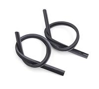 2 Pcs Racine d'Essuie-Glace en Caoutchouc, Bandes Désossées, Cutable, Universel Supplément de Lame, Accessoires de Nettoyage de Voiture