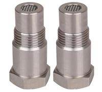 2 PCS Rallonges de Capteur Détrompeur Lambda, 46,5mm Capteur D'Oxygène, D'Oxygène Pour Extender Entretoise, Filtre Detrompeur Sonde Lambda, Pour Voitures Moteur Les Systèmes D'Echappement M18 x1.5