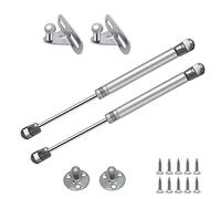 2 PCS Ressorts à Gaz Amortisseur pour Cuisine et Meubles, Charnière Armoire, Charnières de Portes, 100N Vérin Pneumatique pour Meubles, Bras Amortisseur