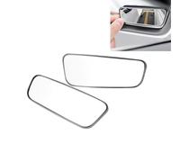 2 pcs rétroviseur angle mort,pour Mitsubishi Eclipse Cross PHEV Hybrid 2021 2022 2023+,miroir angle mort voiture miroir convexe 360° réglable autocollant anti buée étanche sécurité,B