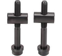 2 PCs Risque M5 x 40 mm Vélo - Pieds de siège Piliers de siège Pièces de rechange DIY noir noir