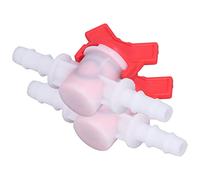 2 Pcs Robinets D'arrêt Vanne de Contrôle de Débit Vanne D'arrêt Droite Kit D'accessoires de Commutateur Régulateur D'arrêt D'eau, Vanne de Débit Industrielles (Régulateur de débit 10MM)