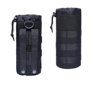2 PCS Sac de Bouteille d'eau Molle Tactique,Sac de Bouteille d'eau Tactique,Pochette Cabaia,Porte Bouteille Molle en Réglable,Poches de Sac à Dos de Randonnée Militaire pour L'extérieur Marche Camping
