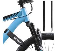 2 PCs Sangles Trilancer Réglables pour Stabiliser Les Vélos, 75 cm x 3,8 cm | Système Scratch pour Support à Vélo sur Voiture et Râtelier à Vélo, pour Le Transport & Stockage
