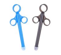 2 Pcs Seringue d'Applicateur De Lubrifiant Seringues Application Avec Embout Arrondi Doux Injecteur d'Applicateur De Lubrifiant Seringue- Lubrification Tube Pour Le Vagin Et l'Anus Homme Et Femme