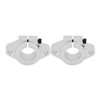 2 PCS SHF20 Support d'Arbre de Rail Linéaire, Keenso Support de Palier d'Arbre de Guidage pour les Imprimantes Support de Guide de Tige de Rail Linéaire