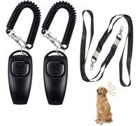 2 pcs Sifflet pour Chien Sifflet pour Chienm Ultrasons Haute Fréquence Sifflet pour Chiens Clicker et sifflet Chien,pour