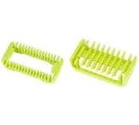 2 Pcs Skin Guard, Body Comb, Peigne À Chaumes, Peigne De Guidage Avec Étui Pour Lame Rasoir, Pour Sabot, Convient Aux Rasoirs Qp25Xx/Qp65Xx/Qp26Xx/Qp66Xx