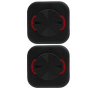 2 PCS Support Vélo Adhésif pour Téléphone et GPS, Compatible avec Garmin Edge, Montage pour Ordinateurs de Vélo