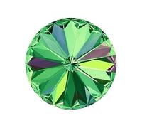 2 pcs SWAROVSKI CRYSTALS Stones Rivoli 1122 Chaton, 12 mm Crystal VM (Vitrail Medium) (Cristaux Swarovski Stones Rivoli 1122 Chaton Crystal Vitrail)