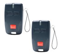2 PCS Télécommande de Garage BF-T MIT-TO 4 B RCB04 433.92 MHz 4 Boutons Rolling Code, Télécommande Compatible pour Portail BFT MIT-TO B RCB02, R1, CLE-AR ICE, VIN-EYARD - 4 Canaux Bleu
