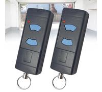 2 PCS Telecommande de Garage Hor-HSM4 868 MHz Telecommande Porte Garage Hormann avec Telecommande Hormann 868 MHz HSM2 HSM4, Compatible avec Hörmann Blue Buttons 868.3MHz Télécommande de Garage