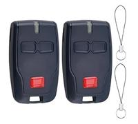 2 PCS Télécommande de Porte de Garage pour BFT Mitto 2 B RCB 433 MHZ 2 canaux 2 boutons Compatible BFT Mitto 2, Kleio, Ghibli, TRC 2, TR, Rolling Code Sécurisé