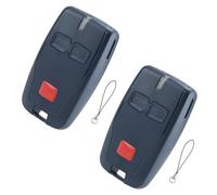2 PCS Télécommande de porte de garage pour BFT Mitto 2 B RCB 433 MHZ 2 canaux 2 boutons Rolling Code UK pour Rolling BFT Mitto 2, Kleio, Ghibli, TRC 2, Kleio, Ghibli, TR