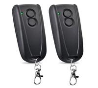 2 PCS Telecommande Garage 433.92Mhz Telecommande Porte Garage Hormann avec Télécommande EcoStar RSC2 RSE2 433,92 MHz pour portails et Portes de Garage
