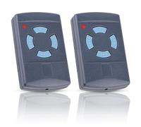 2 PCS Telecommande Garage Hor-HSM4 868 MHz Telecommande Porte Garage Hormann avec Telecommande Hormann 868 MHz HSM2 HSM4, Compatible avec Hörmann Blue Buttons 868.3MHz Télécommande de Garage