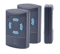 2 PCS Telecommande Garage Hor-HSM4 868 MHz Telecommande Porte Garage Hormann avec Telecommande Hormann 868 MHz HSM2 HSM4, Compatible avec Hörmann Blue Buttons 868.3MHz Télécommande de Garage