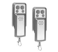 2 PCS Télécommandes pour Portail 433,92 MHz, 4 Boutons Télécommande Portail Porte de Garage Compatible avec AVIDSEN 114253 104257 104251