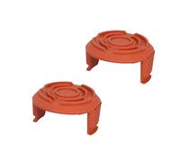 2 PCS Tondeuse Capuchon de Bobine Ressorts,Couvercles de Bobine pour Débroussailleuse,Capuchon de Tondeuse à Gazon Bobine de Remplacement,compatible avec WORX WG150-180 Spool Cover Caps