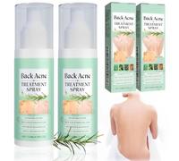 2 PCS Traitement de l'acné Corporelle, Spray de Traitement de L'Acné du Dos, Spray Nettoyant pour l'acné du Dos, Back Acne Spray, Nettoyage en profondeur du dos, doux pour la peau
