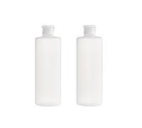 2 PCS Transparent Rechargeable Vide En Plastique Cosmétique Squeezable Flacon Bouteilles Pot Pot avec Flip Cap Toner Lotion Gel Douche Shampooing Conteneur De Stockage (400ml)