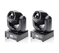 2 pcs UKing Lyre Led 50W Tête Mobile DMX 512 Éclairage à Disco 8 Gobo 8 Couleurs Sono DJ Lumière 9/11 Canaux pour Fête Bar Noël Théâtre Mariage