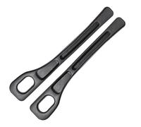 2 Pcs Universal Boîtes de Rangement pour Siège de Voiture pour Porsche Cayenne Turbo GT 2021-2025, Anti Leak Strip pour éviter Les Chutes D'objets,Black