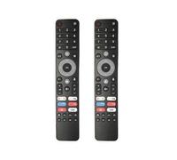 2 Pcs Universal Smart TV Remote Control for DEXP, Viomi, CHIQ TVs