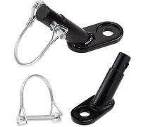 2 pcs, Universelle Attache-remorque pour vélo, Connecteur d'Attelage de Remorque de Vélo, Remplacement d’Attelage de Remorque en Ac