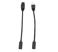 2 pcs USB C Keystone Jack Câble, USB 3.1 Type C 5 Gbps Femelle vers Femelle Extension Keystone Insert Adaptateur Keystone vers Câble pour Plaque Murale Panneau de Sortie