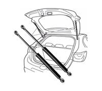 2 Pcs Verins de Coffre pour Hyundai KONA (OS,OSE,OSI) 2017-2021(OEM-81780J9000)-47.3cm, Hydraulique Hayon Arrière Rechange Support de Levage Amortisseur