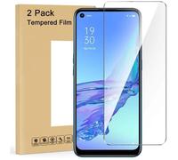 2 PCS Verre Trempé OPPO A72, Protecteur d'écran Film en Verre Trempé Sans Bulle Anti déflagrant