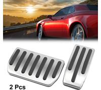 2 Pcs Voiture Antidérapant Frein Gaz Pied Pédale Tampons Couvercles