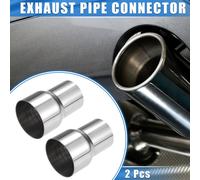 2 pcs Voiture Échappement Tuyau Adaptateur Connecteur Réducteur, 2 " ID - 2.5" ID