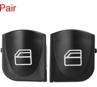 2 Pcs Voiture MaîtreFenêtre Bouton Commutateur Capuchons pour 03-07 pour Benz C230